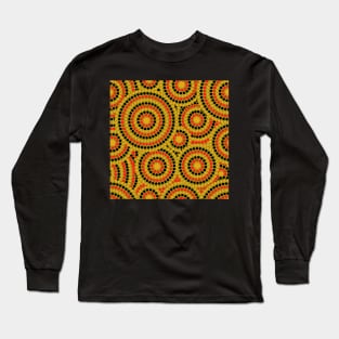 Awesome Aboriginal Dot Art Long Sleeve T-Shirt